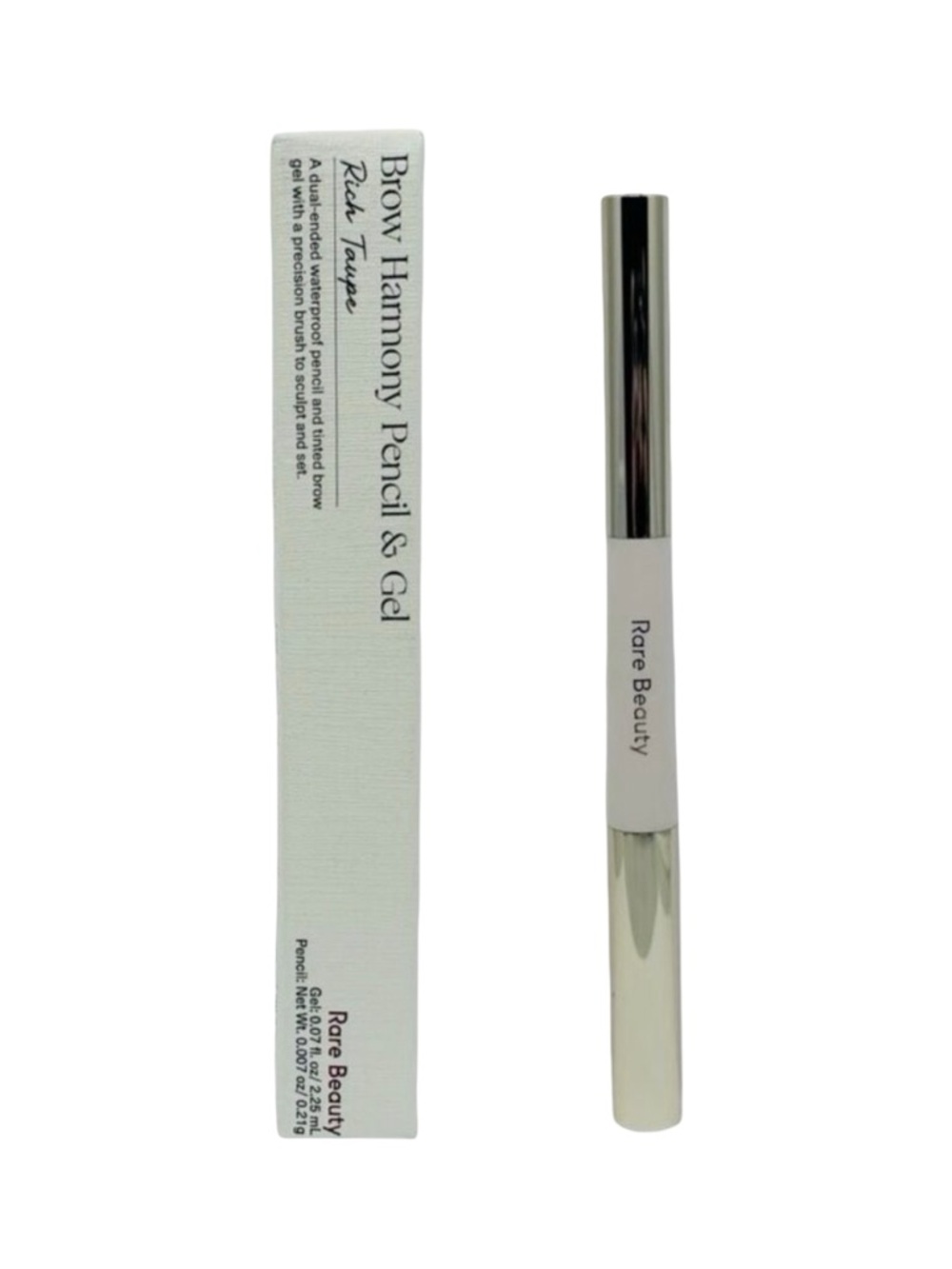 Rare Beauty Brow Harmony Pencil & Gel - Rich Taupe